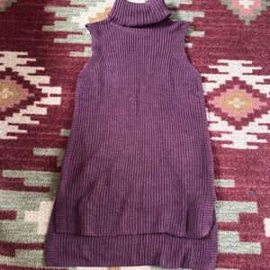 Merona Ribbed Knit Sweater in Deep Purple
